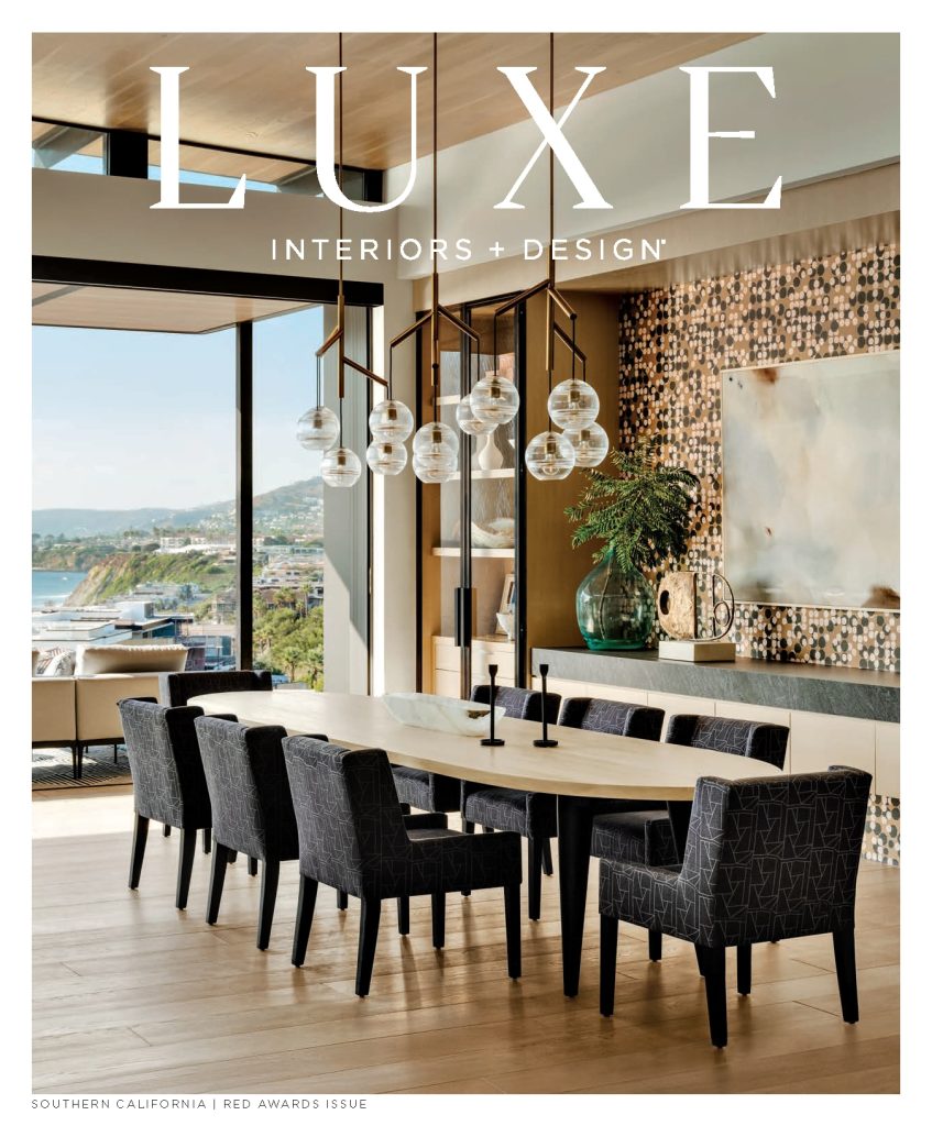 Luxe Interiors + Design | Morrison Interiors | January 2025 | Press Cover for Megan Hotze Editorial Client