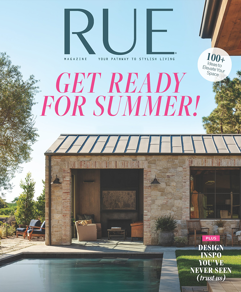 Rue | Morrison Interiors | Summer 2025 | Press Cover for Megan Hotze Editorial Client